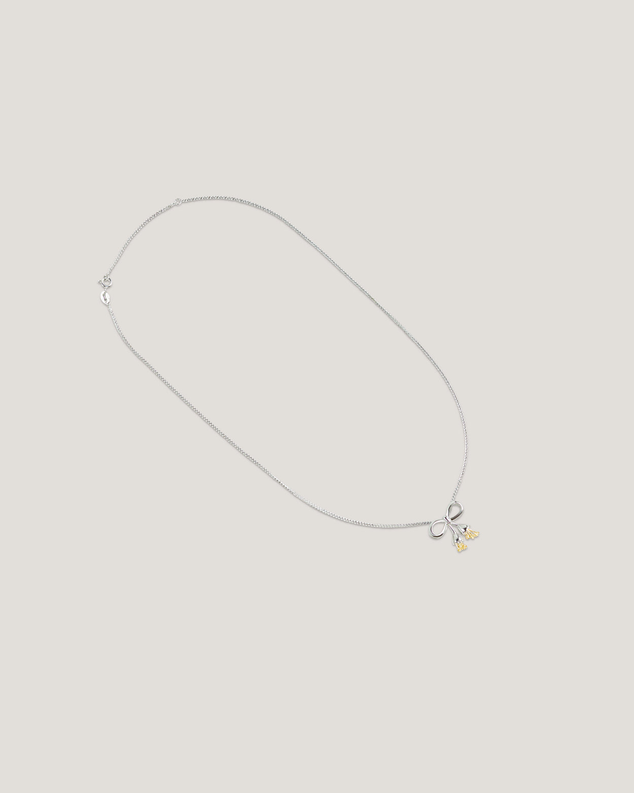 Lily Bow Necklace
