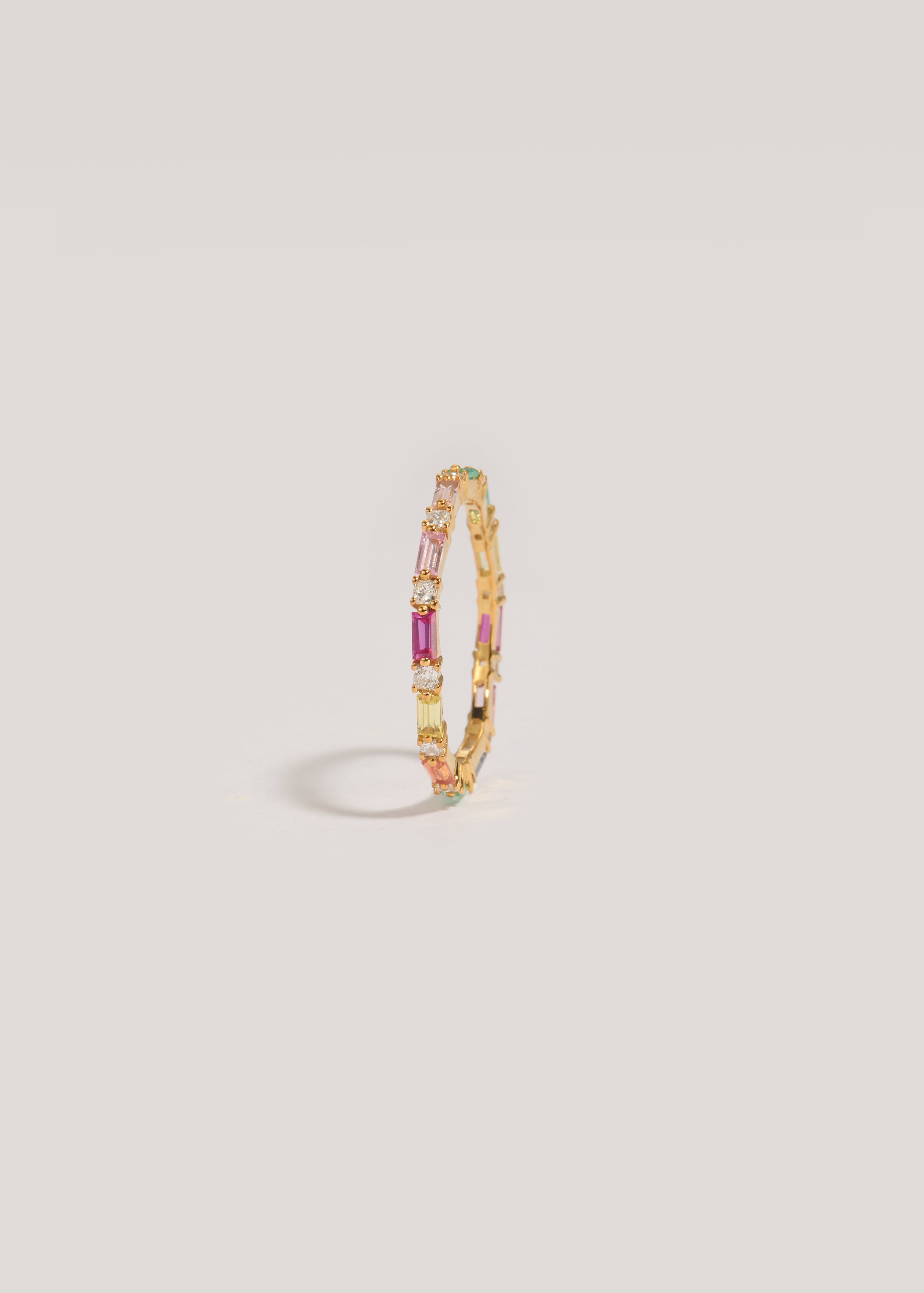 Rainbow Spark Ring